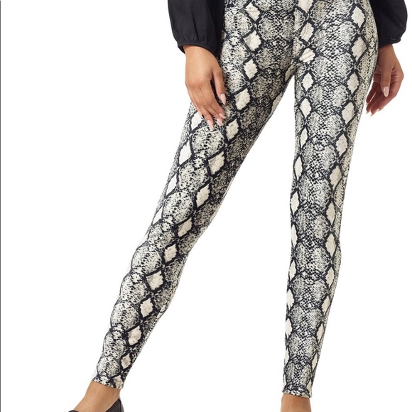 Hue Python-print corduroy leggings - Picture 2 of 5